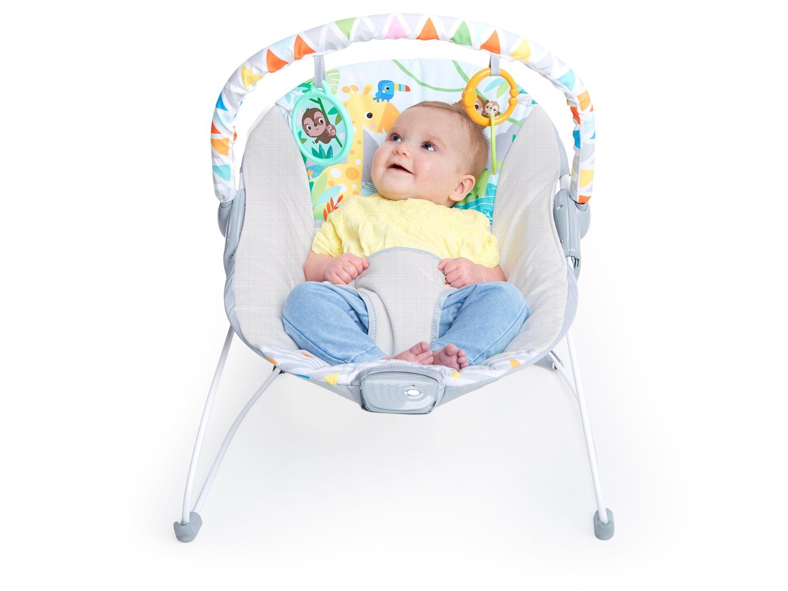 Bright Starts Safari Fun™ - Vibrating Bouncer Bright Starts Safari Fun™ - Vibrating Bouncer